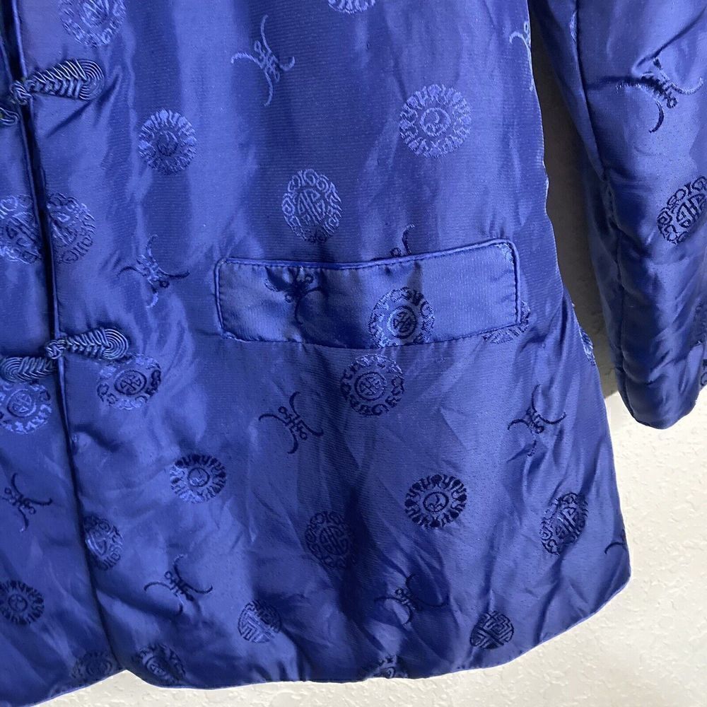 Fortune Fabulous Fashions Womens‎ Blue  Asian Coat Jacket Size L - Picture 5 of 10